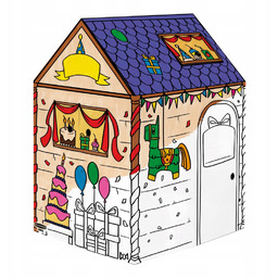 Kreatywny domek do kolorowania Urodziny roz. XL Fellowes