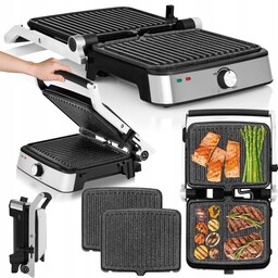 Grill elektryczny Zeegma Chef Easy 2000W regulacja temp.