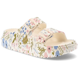 Laura Vita Klapki damskie, na platformie dwa regulowane