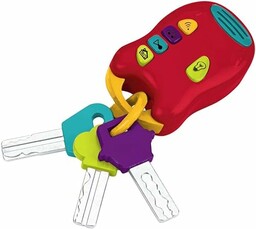 Battat Zabawkowy kluczyk dla dzieci  kolorowy brelok