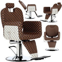Fotel fryzjerski barberski hydrauliczny do salonu fryzjerskiego barber