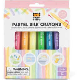 Miękkie wykręcane kredki pastelowe Silk Crayons, Tiger Tribe