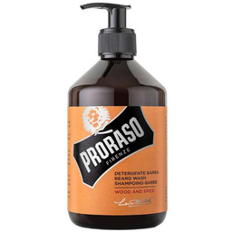 Proraso, szampon do brody Wood&Spice, 500ml