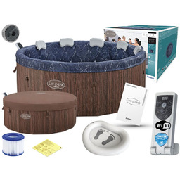 Sztywne Ogrodowe Spa Lay-Z-Spa Toronto Bestway 6001W