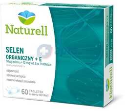 Naturell Selen Organiczny + E x60 tabletek