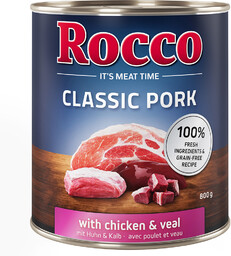Rocco Classic Pork, 6 x 800 g -