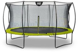 Trampolina Exit Silhouette 427 cm Lime zielona holenderska