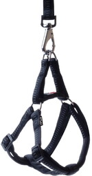 Szelki Soft Style Happet czarne odblaskowe M 1.5cm
