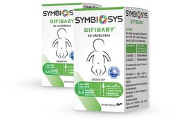 Zestaw 2x SYMBIOSYS Bifibaby krople, 8ml