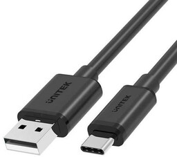 Unitek przewód USB-A 2.0 - USB-C 2m C14068BK