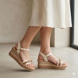 Sandały Oh my Sandals 5993/Hielo Combi Beżowe lico