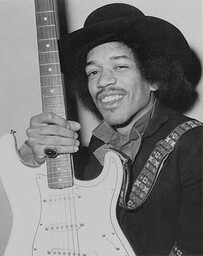 empireposter - Hendrix, Jimi - Black and White
