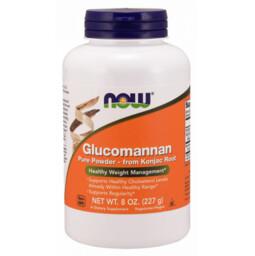 NOW FOODS Glucomannan (Glukomannan) - Konjac Root