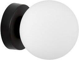 LAMPA ŚCIENNA KINKIET NOWOCZESNY CZARNY MARSIADA W1