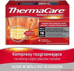 ThermaCare Kompresy rozgrzewające na dolne okolice pleców