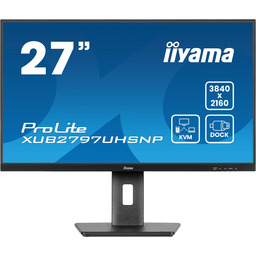 iiyama Monitor XUB2797UHSNP-B1-27, IPS, 3840 x 2160/60Hz, 1H1DP1C,