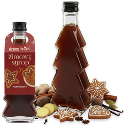 Syrop zimowy piernikowy 250 ml naturalny wanilia butelka