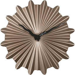 Metalowy zegar ścienny - 40 cm - cichy