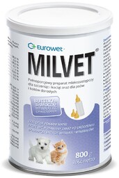 Eurowet Milvet Mleko Zastępcze Dla Szczeniąt I Kociąt