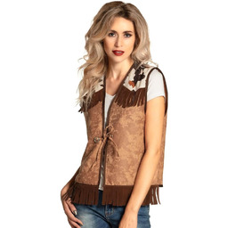 Boland - Kowbojska kamizelka, dla dorosłych, dziki zachód,