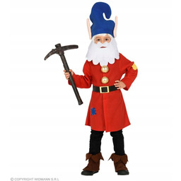 Strój Krasnoludek 134/140 10637W Gnom Skrzat Krasnal Elf