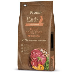 FITMIN Dog Purity Grain free adult beef 12