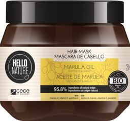 Hello Nature maska do włosów olejek marula