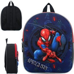Vadobag Mały Plecak Przedszkolny Dziecięcy Spider-Man Nadruk 3D