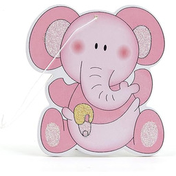 mopec w100.02 zawieszka z drewna z słoniem