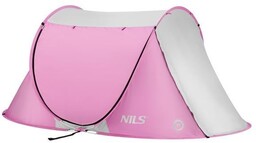 NILS NC3043 RÓŻOWY NAMIOT PLAŻOWY SAMOROZKŁADAJĄCY