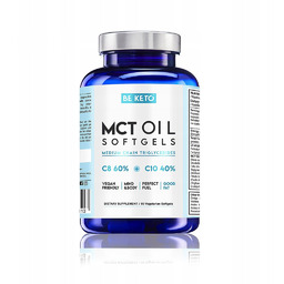 BeKeto Olej MCT C8+C10 - 90 kaps.
