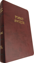 Uwspółcześniona Biblia Gdańska UBG średnia ekoskóra PU F0