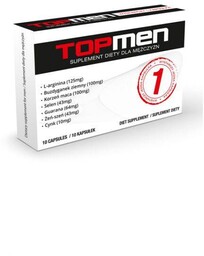 Kapsułki na Erekcję TopMen - 10szt 100% ORYGINAŁ