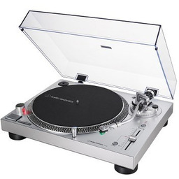 Audio Technica Gramofon Audio-Technica AT-LP120X napęd bezpośredni srebrny