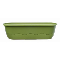 Doniczka 11L samonawadniająca 60x20x18cm zielony MARETA