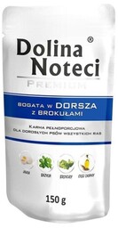 Dolina Noteci Premium bogata w dorsza z brokułami
