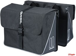 BASIL Sakwa miejska podwójna FORTE DOUBLE BAG 35L,