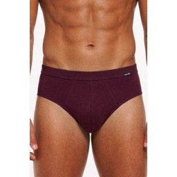 Slipy męskie Bordowe Cornette Authentic 093 3XL-5XL
