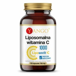 Suplement diety, Yango Liposomalna Witamina C 1000 60