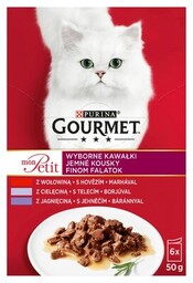 GOURMET Mon Petit Mięsne Fileciki 6x50g