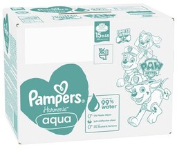 PAMPERS Chusteczki nawilżane Harmonie Aqua Psi Patrol (720