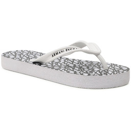 Japonki Armani Exchange XDQ010 XV700 K488 Biały