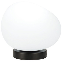 Lampa stołowa STONES minimalistyczna biały akrylowy klosz 30