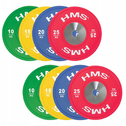 Zestaw Talerzy Olimpijskich Bumper Hms Olimpijskie Obciążenia