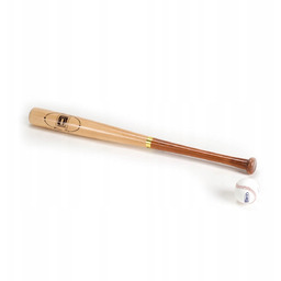 Kij baseballowy Lucio Londero 770 jasny-ciemny buk piłka