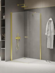 New Trendy New Soleo Light Gold kabina kwadratowa
