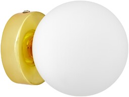 LAMPA ŚCIENNA KINKIET NOWOCZESNY ZŁOTY MARSIADA W1