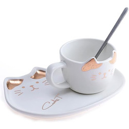 lachineuse - Kubek dla kota - wzór kawaii