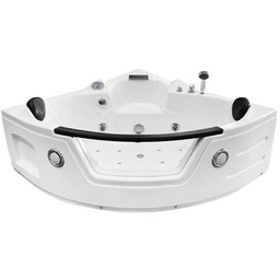 Wanna łazienkowa z hydromasażem Spa narożna 150x150 cm
