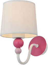 Candellux BEBE 21-39163 kinkiet lampa ścienna abażur biały